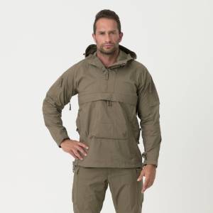 Giacca Tracer Anorak in policotone Stretch Ripstop - RAL 7013 - Helikon-Tex