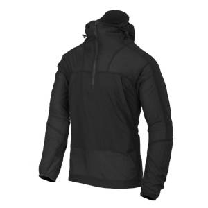 Giacca antivento Windrunner in nylon WindPack - Nero - Helikon-Tex
