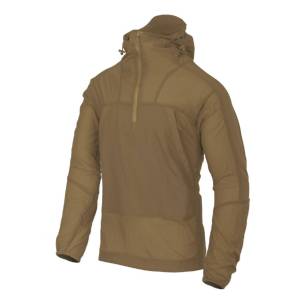 Giacca antivento Windrunner in nylon WindPack - Coyote - Helikon-Tex