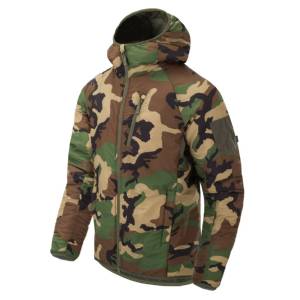 Giacca con cappuccio Wolfhound con sistema Climashield Apex 67g - US Woodland - Helikon-Tex