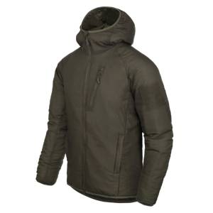 Giacca con cappuccio Wolfhound con sistema Climashield Apex 67g - Taiga Green - Helikon-Tex