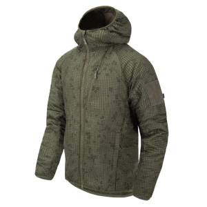 Giacca con cappuccio Wolfhound con sistema Climashield Apex 67g - Desert Night Camo - Helikon-Tex
