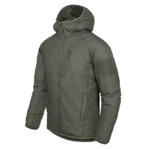 Giacca con cappuccio Wolfhound con sistema Climashield Apex 67g - Alpha Green - Helikon-Tex