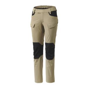 Pantaloni da donna OTP (Outdoor Tactical Pants) in tessuto VersaStretch - Khaki / Black - Helikon-Tex