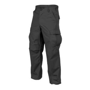 Pantaloni BDU in policotone Ripstop - Nero - Helikon-Tex