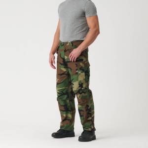 Pantaloni M65 in tessuto Nyco Sateen - US Woodland - Helikon-Tex