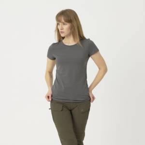 Maglietta da donna Slim in cotone organico - Shadow Grey - Helikon-Tex