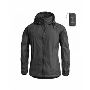 Giacca Cloudburst da donna antipioggia ripiegabile - Nero - Pentagon