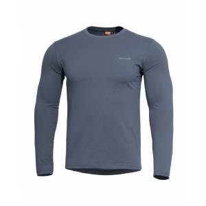 Maglietta Ageron 2.0 maniche lunghe - Charcoal Blue - Pentagon
