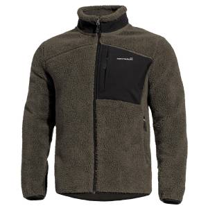 Felpa Summit Sherpa in pile - OD Green - Pentagon