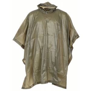 Poncho Vinyl - OD Green - MFH
