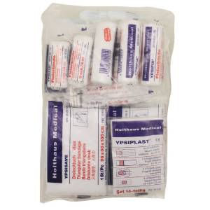 Assortimento di ricarica per kit primo soccorso, 43 pezzi, DIN 13164 - Holthaus Medical