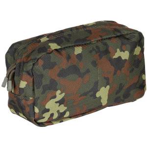 Tasca Utility, grande, sistema MOLLE - Flecktarn - MFH