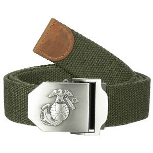 Cintura USMC Web, 4cm - OD Green - MFH