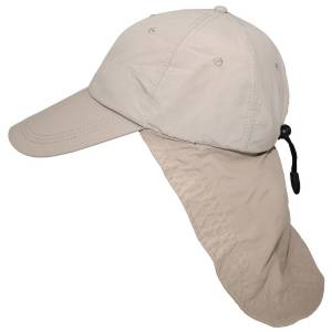 Cappello Sahara con protezione collo grande - Beige - Fox Outdoor