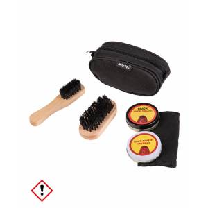 Kit pulizia scarpe nere - Mil-Tec