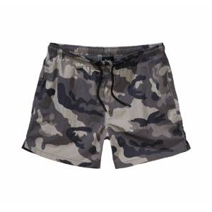 Costume da bagno Swimshort Basic corto - Grey Camo - Brandit