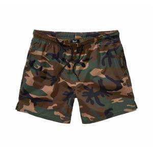 Costume da bagno Swimshort Basic corto - Woodland - Brandit