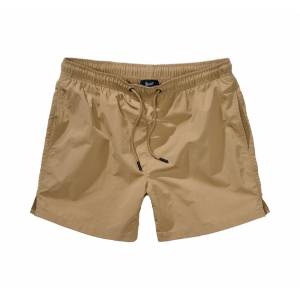 Costume da bagno Swimshort Basic corto - Camel - Brandit
