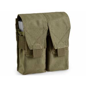 Doppia tasca porta caricatori M4 AK - OD Green - Outac