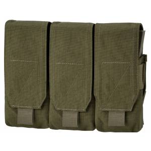 Tasca porta 3 caricatori 5,56 - OD Green - Defcon5