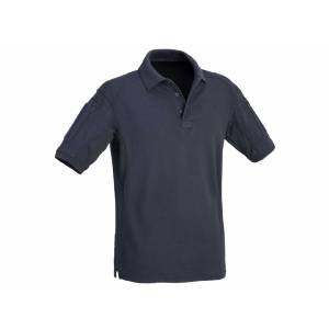 Polo tattica a maniche corte con tasche - Blue Navy - Defcon5