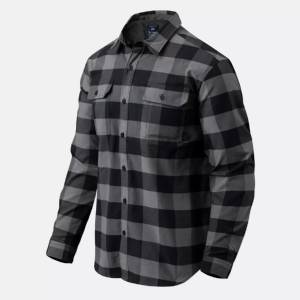 Camicia GreyMan, Nylon Sorona - True Grey Checkered - Helikon-Tex
