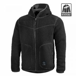 Ianos Sherpa Pile Reversibile - Black/Wolf Grey - Pentagon