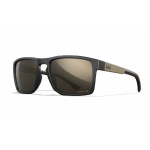 Occhiali da sole WX Founder Tungsten Mirror Matte Black/Tan Frame - Wiley X