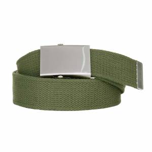 Cintura in tela Web Belt - Verde - Fostex Garments