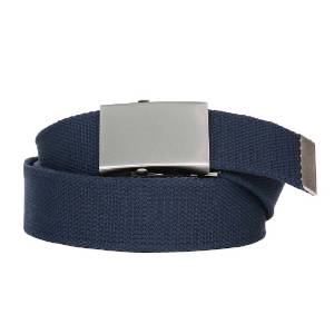 Cintura in tela Web Belt - Blu - Fostex Garments