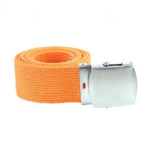 Cintura in tela Web Belt - Arancione - Fostex Garments