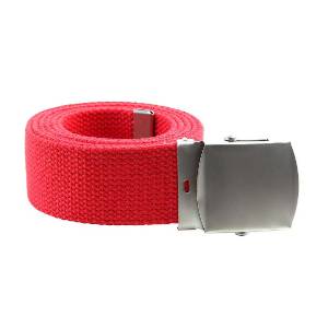 Cintura in tela Web Belt - Rosso - Fostex Garments