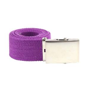 Cintura in tela Web Belt - Viola - Fostex Garments