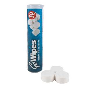 Salviette Compatte Go Wipes (10 tablets) BCB