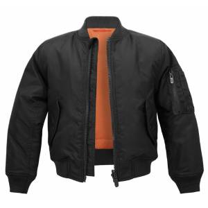 Giacca Pilota MA2 da Bambino - Nero - Brandit