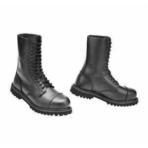 Anfibi Militari in Pelle Phantom 14 Buchi - Brandit