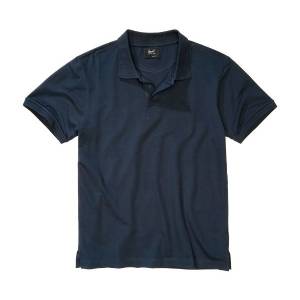 Polo Pique Manica Corta - Navy - Brandit