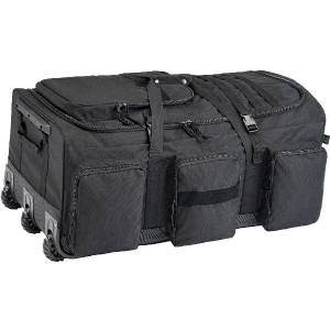 Borsone Trolley Militare 135L - Nero - Defcon5