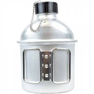 Borraccia in Alluminio con Tazza 1L - JS-Tactical