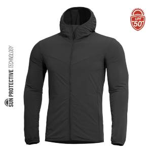 Giacca Helios Protezione Solare UPF 50+ Nera - Pentagon