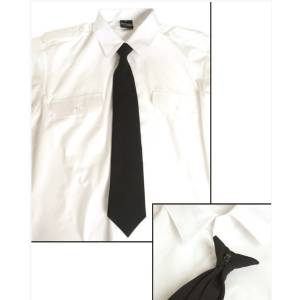 Cravatta Security Anti-Strangolamento con Clip - Nera - Mil-Tec