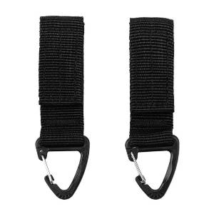 Moschettone MOLLE 2 pezzi - Nero - 101 INC