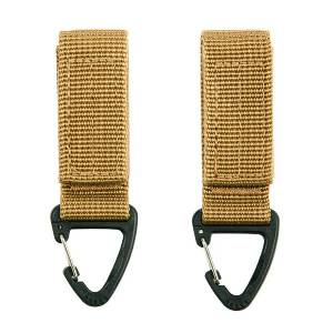 Moschettone Molle 2 pezzi - Coyote - 101 INC