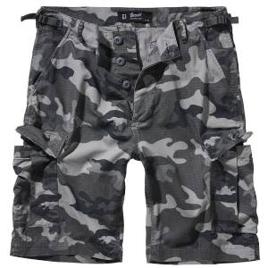 Bermuda Militari BDU Rip-Stop Grey Camo - Brandit