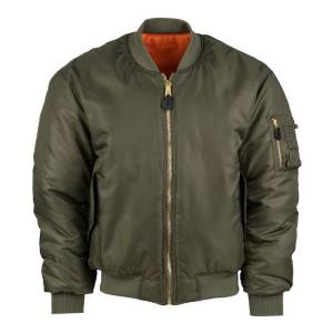 Bomber MA-1 Militare - Dark Olive - Fostex Garments