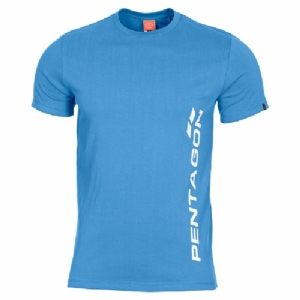 T-Shirt Ageron Pentagon Vertical Pacific Blue - Pentagon