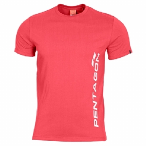 T-Shirt Ageron Pentagon Vertical Lava Red - Pentagon