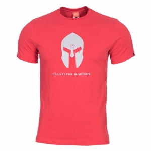 T-Shirt Ageron Spartan Helmet Lava Red - Pentagon