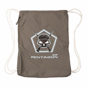 Moho Gym Bag Skull Cinder Grey - Pentagon